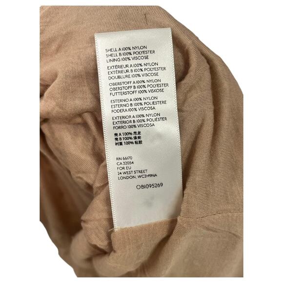 Free People Dress Womens 2 Blue Tan Sequin Mini Boho Festival Party Mesh HOCO - Picture 5 of 12